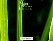 Tablet Screenshot of greenhillsestate.com